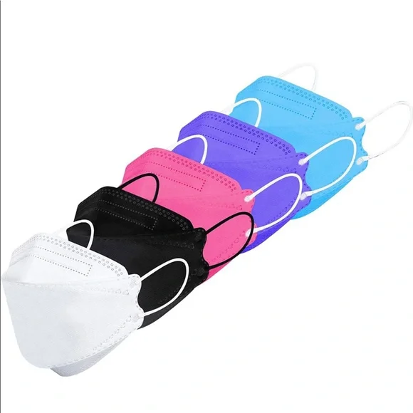 50PCS 3D Disposable 5-COLOR 4-Layer Face Masks For Adult Individually Pa… - Picture 9 of 9